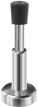 Türstopper, hydraulisch, stoßdämpfend, robuster Türpuffer für die Unterseite der Tür, Türstopper, kein Bohren, drei Installationsmethoden mit zusätzlichen Aufklebern, Dehnschraube und Kunststoffanker