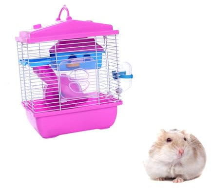 MILISTEN Eleganter Hamsterkäfig Aus Acryl Multifunktionales Design Haustier-Villa-rutsche Für Kleintiere