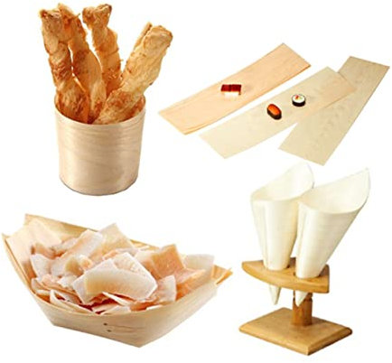 FRCOLOR 50 Stück Kegelbecher Eisbecher Rasieren Verkostungskegel Party-leckereien-kartons Popcornbehälter Pommes-frites-becher Aus Papier Popcorn-kartons Hölzern Papierschiffchen Geschirr