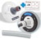 MaJoCompTec® WATERTWIN Tankdeckel mit Wasseranschluss | Wassertankdeckel Befülladapter für Wassereinfüllstutzen | Wohnmobil Wohnwagen Zubehör (ECO-Version, Adapter 3-PIN D:78)