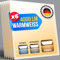 FRESH LED Panel 62x62 Deckenlampe | 4000 lm inkl. Netzteil | Deckenpanel | Flickerfrei Einbau Büro Deckenleuchte | Bürolampe | Warmweiß 3.000 Kelvin (Warmweiß 3.000 Kelvin, 6 Stück)