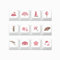 Haiki Tokyo Story Mechanische Tastaturschlüsselkaps 12PCS XDA Profile Dye Sub Für Taste Für CherryMx 64 84 96