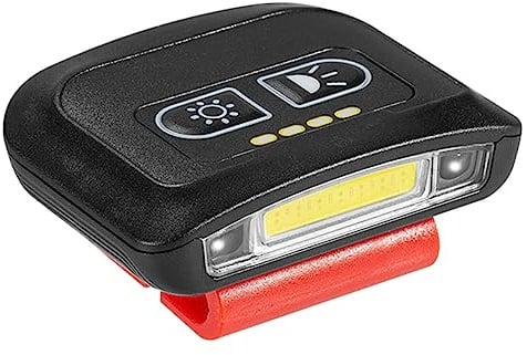 JOINPAYA Led Stirnlampe Wiederaufladbar Aufladbar Hutlampe Kappenlampe Zum Anklipsen Am Hut Outdoor Zubehör Für Camping Laufen Angeln Nachtreiten Nachtarbeiten Reparaturbeleuchtung Infrarot