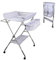 Mobiclinic®, Cambiador Bebé, Plegable, Regulable en Altura, Hasta 15 Kg, 0-36 Meses, Organizador de Pañales, Ruedas 360º con Freno, Arnés y Valla de Seguridad, Funda Lavable, Almacenaje, Zoey