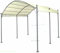 Gazebo giardino acciaio pergola Amalfi mt 3x4 poliestere beige box auto