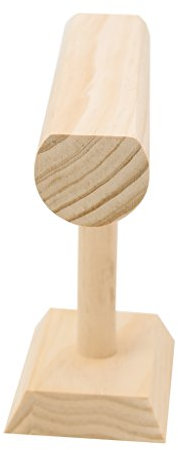 Sharplace T-Barre Présentoir de Bijoux Porte Organisateur Rangement Collier Bracelet - Bois