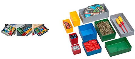 allit Einsatzbox EuroPlus Insert 63/2, Größe: 2, gelb