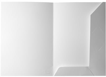 Präsentationsmappe DIN-A4 in weiß 10 Stück. Original BIGO. Vielseitig einsetzbar für Ihre Angebote, Exposés, Projekte oder Geschäftsberichte. Dokumentenmappen Angebotsmappen Pappmappen