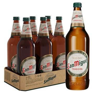San Miguel Especial, Birra Bottiglia, Cassa, Pacco da 6x100cl