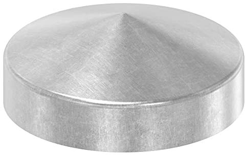 Fenau | Abdeckkappe | für Rundrohr | Ø 60,3 mm | Stahl S235JR, roh | Rohrkappen/Abdeckkappen/Schutzkapp/rohr endkappen, endkappe rohr, plastikrohr, rundrohr