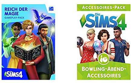 Die Sims 4 - Reich der Magie Standard | PC Code - Origin & The SIMS 4 - Bowling Stuff EditionDLC [PC Code - Origin]