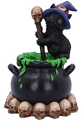 Nemesis Now Spook Unisex Statue Standard Polyresin Gothic, Katzen