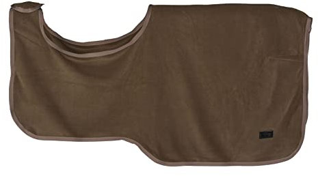 Horze Marquess Fleece-Ausreitdecke, Braun, 135