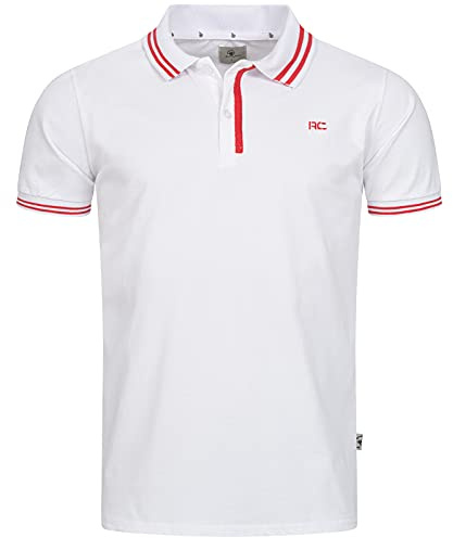 Rock Creek Poloshirt Herren Kurzarm H-283 | Poloshirt für Herren mit klassischem Polokragen, vielseitiges Kurzarmshirt für Alltag, Freizeit und Büro