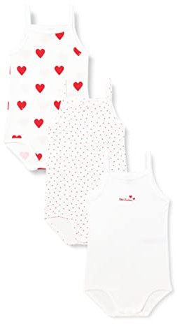 Petit Bateau Lot de 3 Bodies à Bretelles Bébé 3 Ans