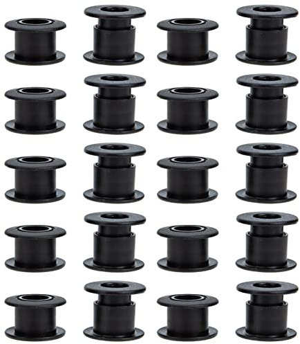 Homoyoyo 10 Paar Tischfußballlager Aus Kunststoff Stangenlager Für Kickertische Langlebige Tischfußballbuchsen Ersatzteile Für Tischfußballzubehör Kompatibel Mit Standard