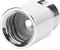 Quooker Co2 Adapter,Co2 Adapter,Cga320 Tr21-4 Hiwi A Co2-Zylinder-Adapter Weibliches Gewinde Tr21-4 Zum Männlichen Gewinde Cga320 Für Soda Maschine Soda Tank