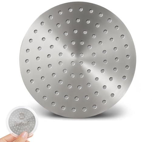 NOTSEK Puck Screen 58.5mm,V2 0.8mm Dicke Espresso Sieb für Siebträger, 304 Edelstahl Kaffee Siebträger Sieb mit Acryl Aufbewahrungsbox, Siebträger Zubehör für Kaffeemaschine