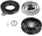 QUARKZMAN Ac Conjunto de Embrague del Compresor de Aire Acondicionado de Repuesto para Ford F-150 2006-1997, Negro