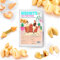 D&D Fun Cookies fortune cookies pink 60 biscuits boîte 360g, COMPLIMENTS, action de grâce végétalienne, petits cadeaux pour la famille, les amis et les collègues