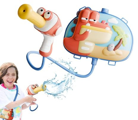 Wasserspritzer, Rucksack-Wasserspritzer - 2000 ml Wasserspritze mit verstellbaren Riemen - Soaker Water Squir für Outdoor-Spiele, Sommeraktivitäten und Wasserrettungsspiele