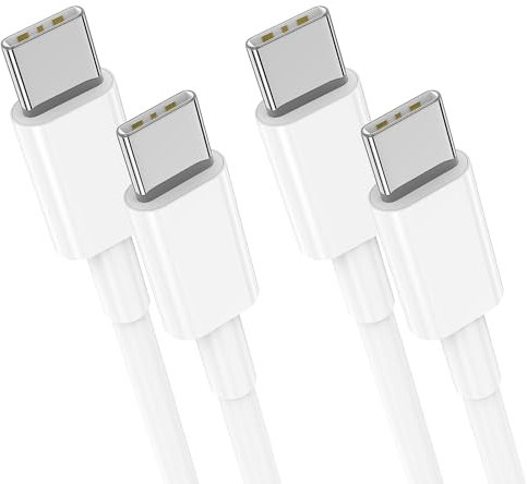 Phone 16 15 Charger Cable, 2Pack 2M 60W USB C to USB C Super Fast Charger Cable Long for Apple Type C Charging Wire Lead for Apple iPhone 16 Pro Max/16 Pro/15 Plus/15 Pro Max/15 Pro,iPad Pro12.9/11
