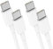 Phone 16 15 Charger Cable, 2Pack 2M 60W USB C to USB C Super Fast Charger Cable Long for Apple Type C Charging Wire Lead for Apple iPhone 16 Pro Max/16 Pro/15 Plus/15 Pro Max/15 Pro,iPad Pro12.9/11