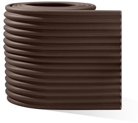 Kantenschutz Baby Schaumstoff Extra Breit 20cm Kantenschutz Selbstklebend Eckenschutz Baby Selbstklebend für Babys, Kinder, Ältere Menschen braun
