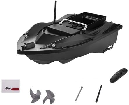 WXFFZ GPS Bait boat 3.3lbs Loading Fishing Self Righting Remote Control Boat Automatic Cruise Yaw Correction fishing boat fish 500m Large capacity waterproof Remote Control Distance for Pools Lakes