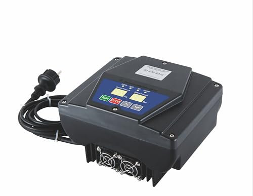 INVERTER-PUMPENSTEUERUNG verkabelt DRUCKSCHALTER Druckwächter Automatic-Controller Durchflusswächter für Hauswasserwerk Pumpe Brunnenpumpe Kreiselpumpe Tauchpumpe Tiefbrunnenpumpe