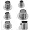 Flangia da parete affidabile in acciaio inox per supporto tubo, sistema di bloccaggio sicuro, varie dimensioni (22 mm)