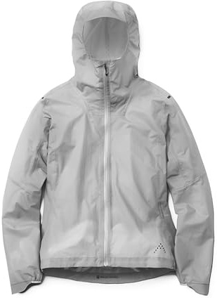 Rab Veste Phantom pour femme – Manteau imperméable et respirant ultraléger pour course à pied et randonnée, Zinc léger, Small