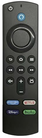 Controllo remoto vocale da utilizzare for Amazon Alexa Fire TV Stick 3a generazione Fire TV Cube Fire TV Stick Lite 4K Smart Home Controller(Amazon-Hulu)