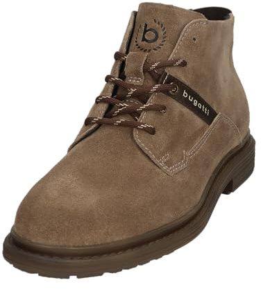 bugatti Herren Schnürstiefel, Männer Stiefel Kaltfutter, Wechselfußbett