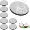 8 Pack Water Bottle Filter Discs Compatible with Brita Water Bottle, Micro Disc Water Filter Discs for Brita Fill and Go Water Bottle Replacement Reduce Chlorine, Microparticles and Other Impurities