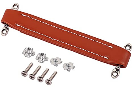 SEWACC Poignée Stéréo Poignée D'amplificateur Sangles De Guitare Acoustique Ampli Guitare Vintage Vintage Accessoires D'ficateur pour Light Brown