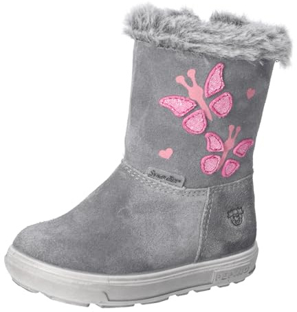 RICOSTA Mädchen Stiefel UMI, Kinder Lauflernschuhe, Weite: Mittel, lose Einlage, Sympatex