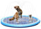 Dog Paddling Pool, Foldable Sprinkle And Splash Water Play Mat, Summer Outdoor Reusable Non Slip Play Fountain Mat For Children Boys Girls