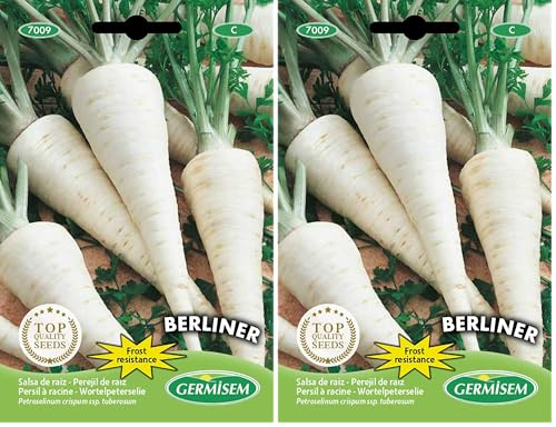 Germisem Berliner Semillas de Raíz de Perejil 3 g (EC7009) (Paquete de 2)