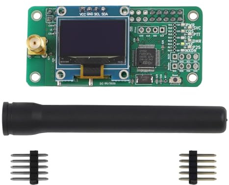 Serenophile Für mmdvm Hotspot-Erweiterungsplatine für P25 D-STAR Digital-Relaismodul, unterstützt UHF VHF 433,55 MHz, Pi-Star-Software, benötigt 2,4 GHz WLAN