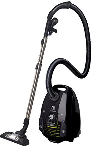Electrolux ZSPGRN-Toy Silent Performer Aspirateur à remorquage avec Sac, avec Accessoires, Version écologique avec réplique Jouet, Noir
