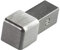 Fuchs PREMIUM coin 9 mm carré pour acier inox V2A dans brossé pour profilé pour carrelage