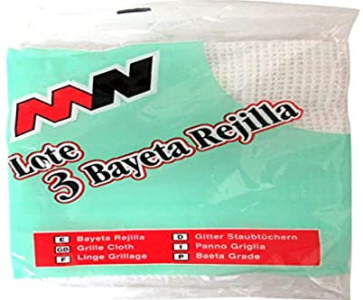 Mn 143407 Bayeta Rejilla, 3 Unidades