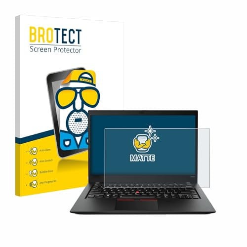 brotect Screen Protector Anti-Glare compatible with Lenovo ThinkPad T490s Screen Protector Matte, Anti-Fingerprint Protection Film