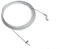 Cavo Bowden da 250 cm, con gancio a Z e S, per tosaerba, per freno a motore, ruote motrici, cavo dell’acceleratore