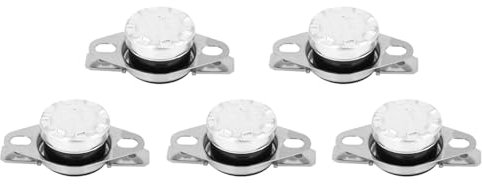 5 Pz KSD301 Interruttore di controllo termico della temperatura del termostato, 250V10A NO, Interruttore termico del termostato di controllo della temperatura dell'interruttore(150)