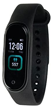 NEWTECK - Pulsera Actividad Inteligente Q7 con Pantalla Dinámica a Color 0.96, Monitoreo del Sueño y Rastreador de Ejercicios Bluetooth. Smartwatch 4en1 con Monitor De Oxígeno En Sangre. con App