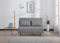 EVERGREENWEB - Canapé-Lit Banquette Convertible en lit | Fauteuil-lit Relax avec Matelas 120 cm et Coussin rembourré | Canapé clic-clac 2 Places avec Pieds en Bois | Foldy Gris