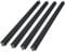 ONLISUM 4PCS 2020 V Typ Aluminium Profil 600mm Europäischen Standard Aluminium Extrusion Schwarz Extrusion Rahmen für DIY 3D Drucker und CNC Maschine
