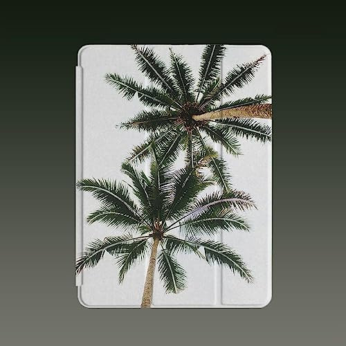 Sparctwer Compatible con iPad Air 4/Air 5 Case iPad 4Th 2020, iPad 5Th 2022 Generation 10.9-Inch Cover con Auto Wake and Sleep-Coconut Tree